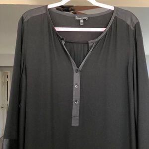 Eileen Fisher Black Silk Tunic
